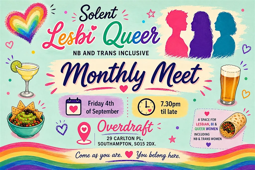 Solent LesBiQueer – Monthly Meet at Overdraft Beer & Tacos - Bedford Place