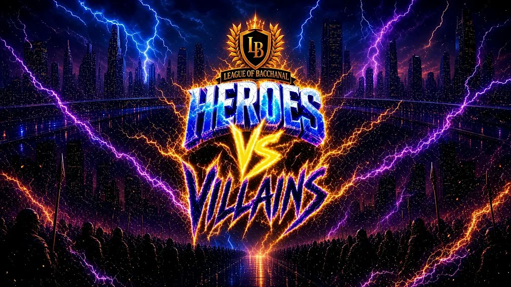 League of Bacchanal: Heroes vs Villains