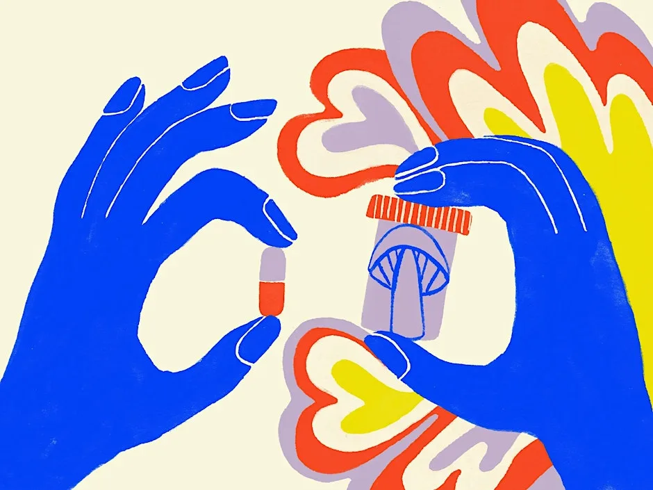 PSYCHEDELICS: HOW THEY WORK AND WHAT THEY TELL US ABOUT HEALING at Bumble and Bee