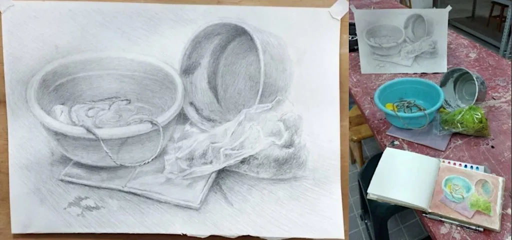 Master of Light and Shadow: Geometric Still Life Sketching Workshop at The Old School