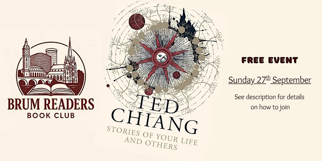 Brum Readers Book Club September Meeting – Stories of Your Life and Others at Cosy Club