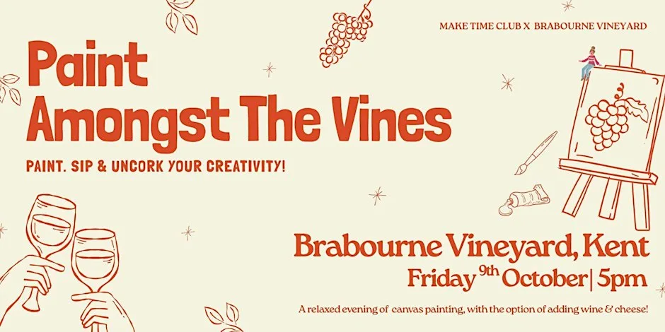 Paint Amongst The Vines: At Brabourne Vineyard