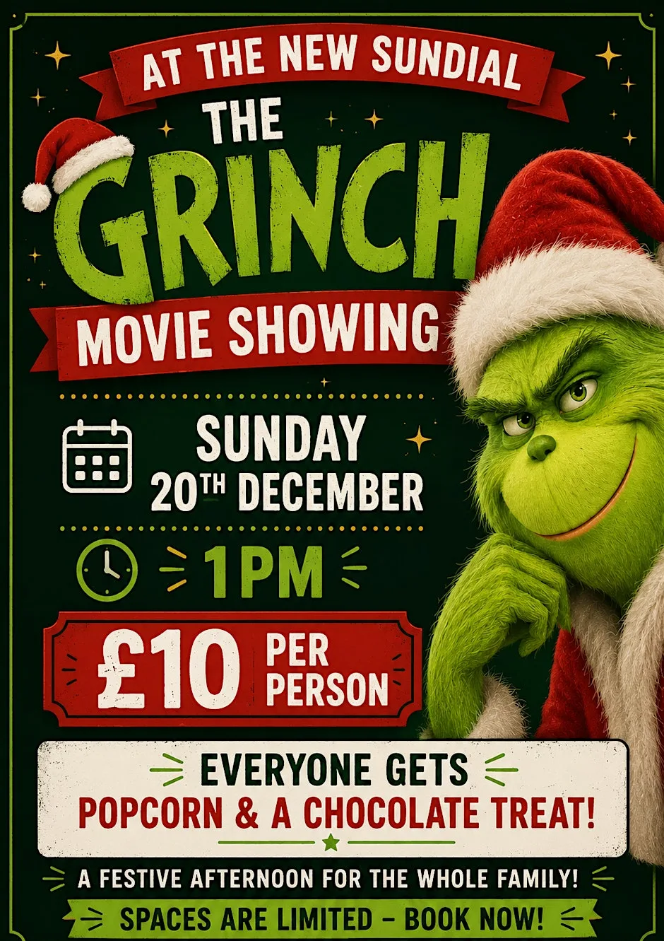 Grinch movie showing