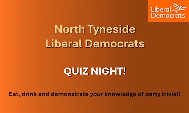 North Tyneside Liberal Democrats Quiz Night at The Lochside