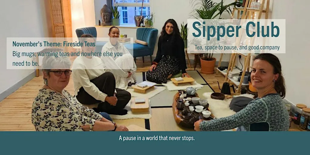 Sipper Club: A Relaxed Tea Tasting & Social in Leith Shore at eteaket Tea Space