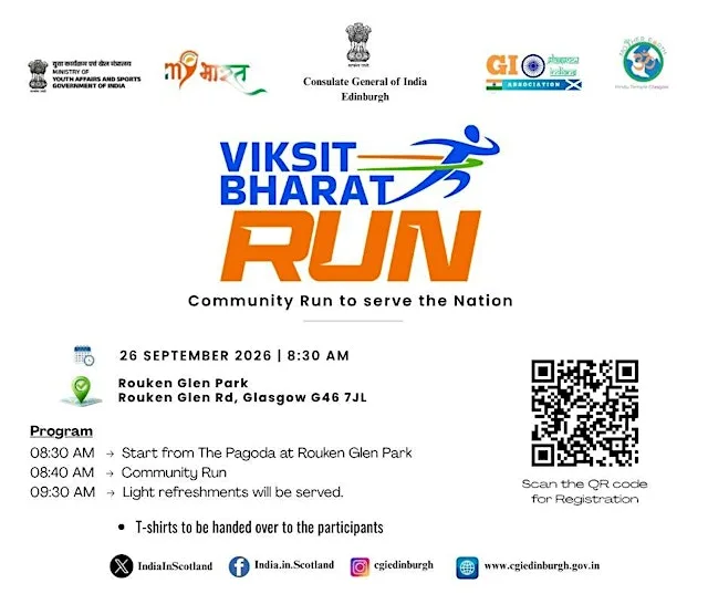 VIKSIT BHARAT RUN - GLASGOW