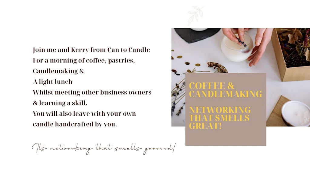 Wee Bit Social Coffee & Candlemaking with Can to Candle