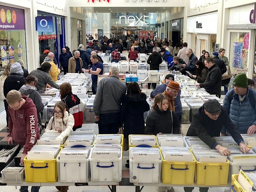The Lincoln Waterside Record Fair weekend: Sat & Sun 26th & 27th Sept, 2026 at Waterside Shopping Centre