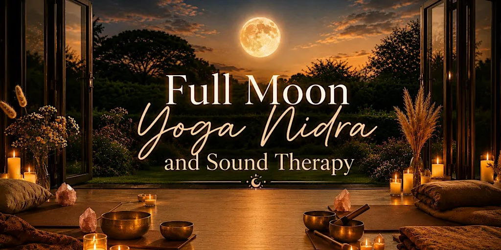 Full Moon Yoga Nidra and Sound Therapy at The Institute