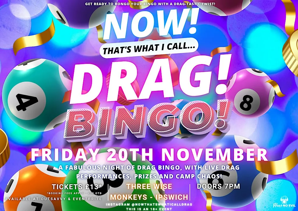 NOW! That's What I Call...DRAG! BINGO! Ipswich!