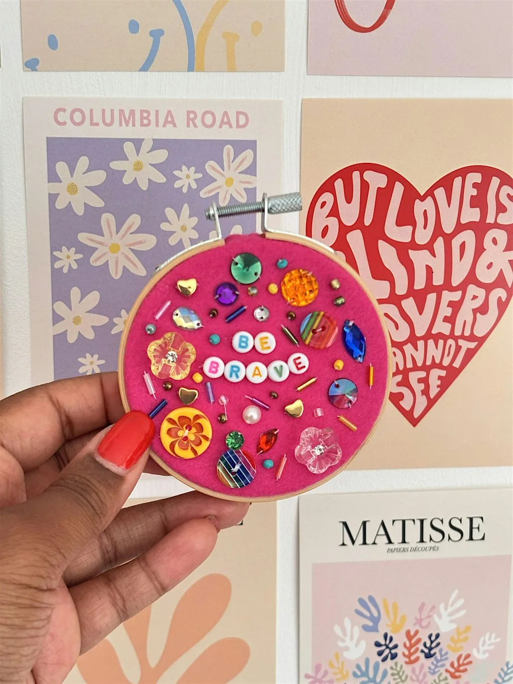 Personal Message Beading Workshop at Nelly Makes