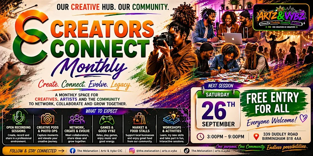 Creators Connect Monthly