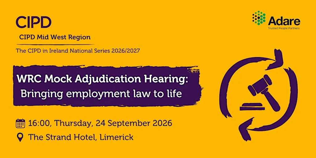 The CIPD WRC Mock Adjudication Hearing National Series - Mid West Region