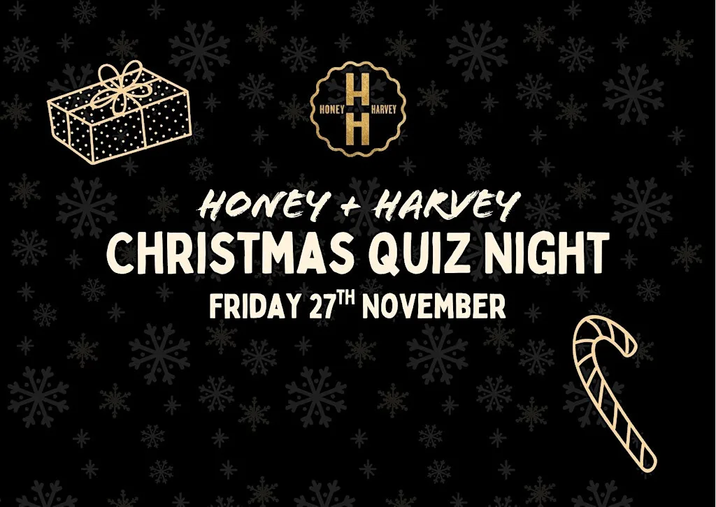 Honey + Harvey Christmas Quiz Night at Honey + Harvey - Ipswich