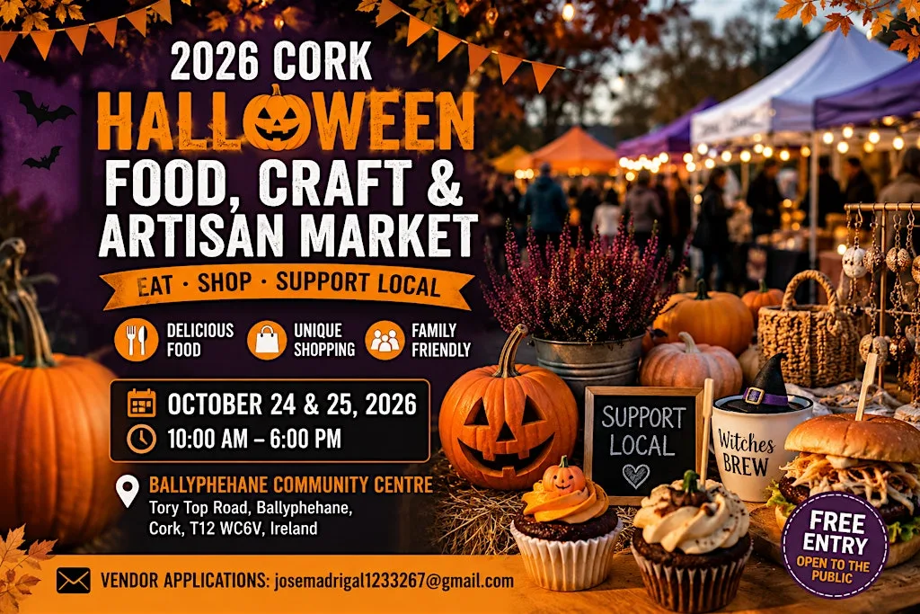 2026 Cork Halloween Food, Craft & Artisan Market at Ballyphehane Community Centre