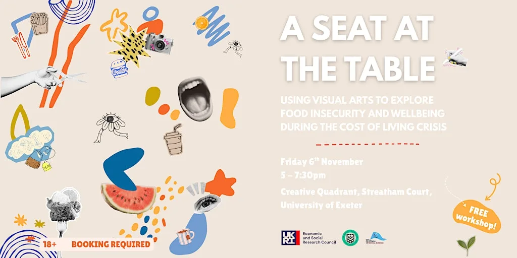 Food Insecurity & Wellbeing: Collage and Visual Arts Workshop