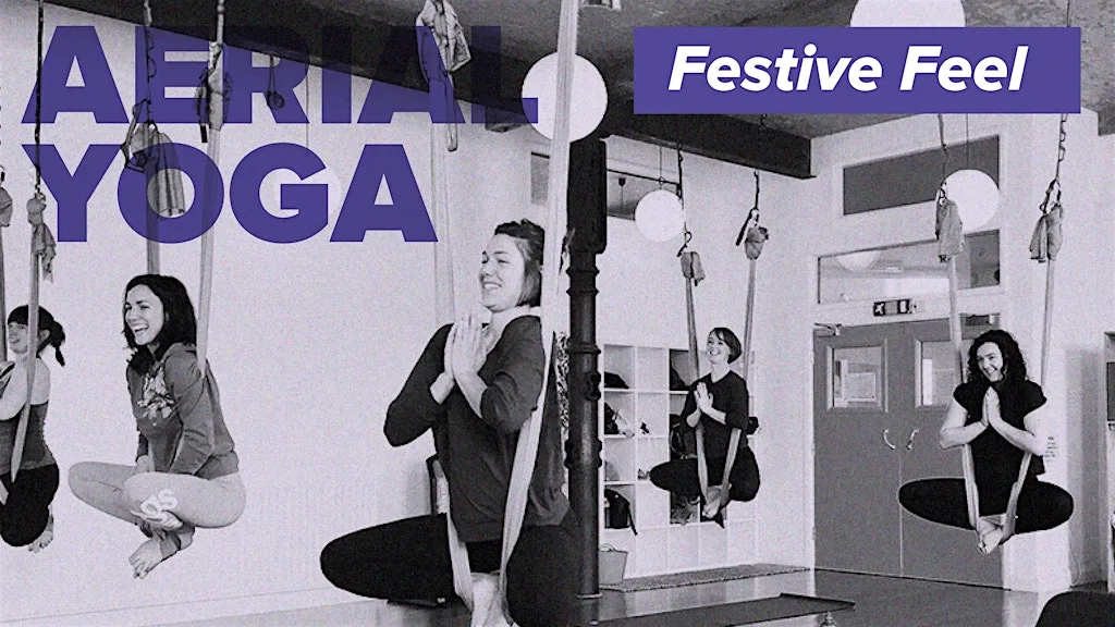 Aerial Yoga: Festive Feel at Heather Yoga