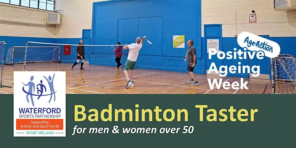Positive Ageing Week - Try Badminton for Men & Women over 50 - City