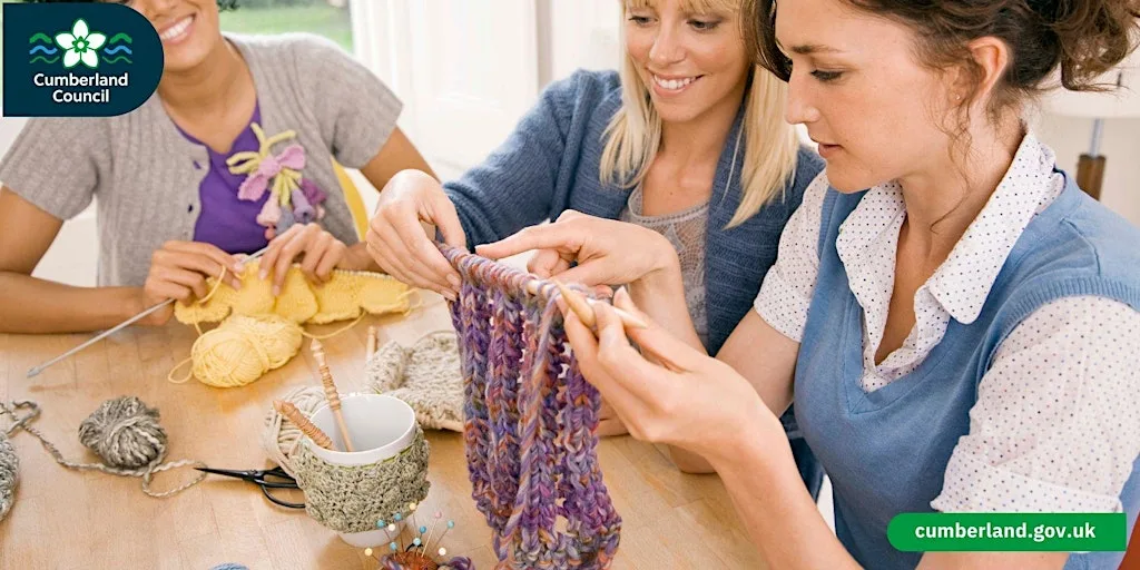 Crafternooners at Carlisle Library at Carlisle Library
