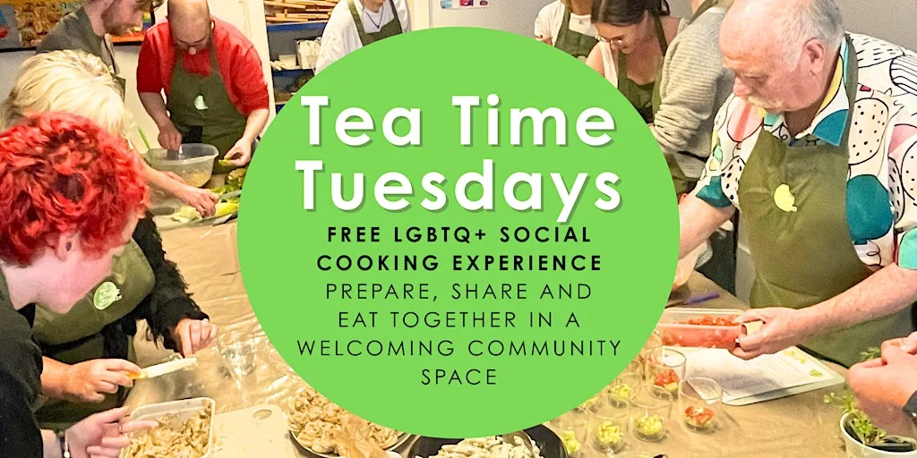 Teatime Tuesday LGBTQ+ Social Cooking at Radiate Arts CIC