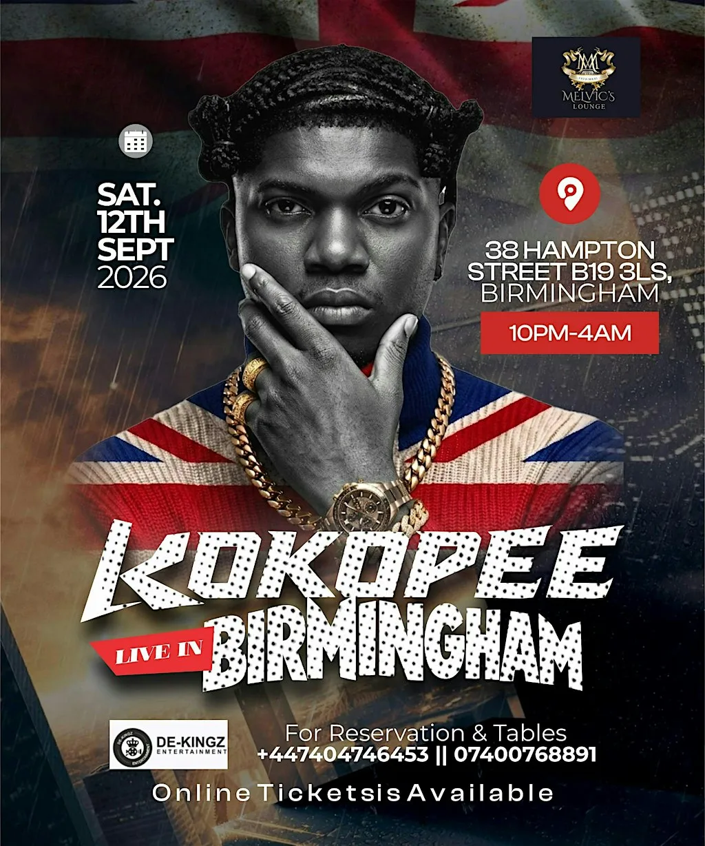 KOKOPEE LIVE IN BIRMINGHAM
