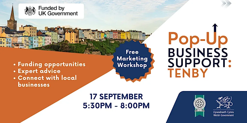 Pop-up Business Support: TENBY at Old Market Hall