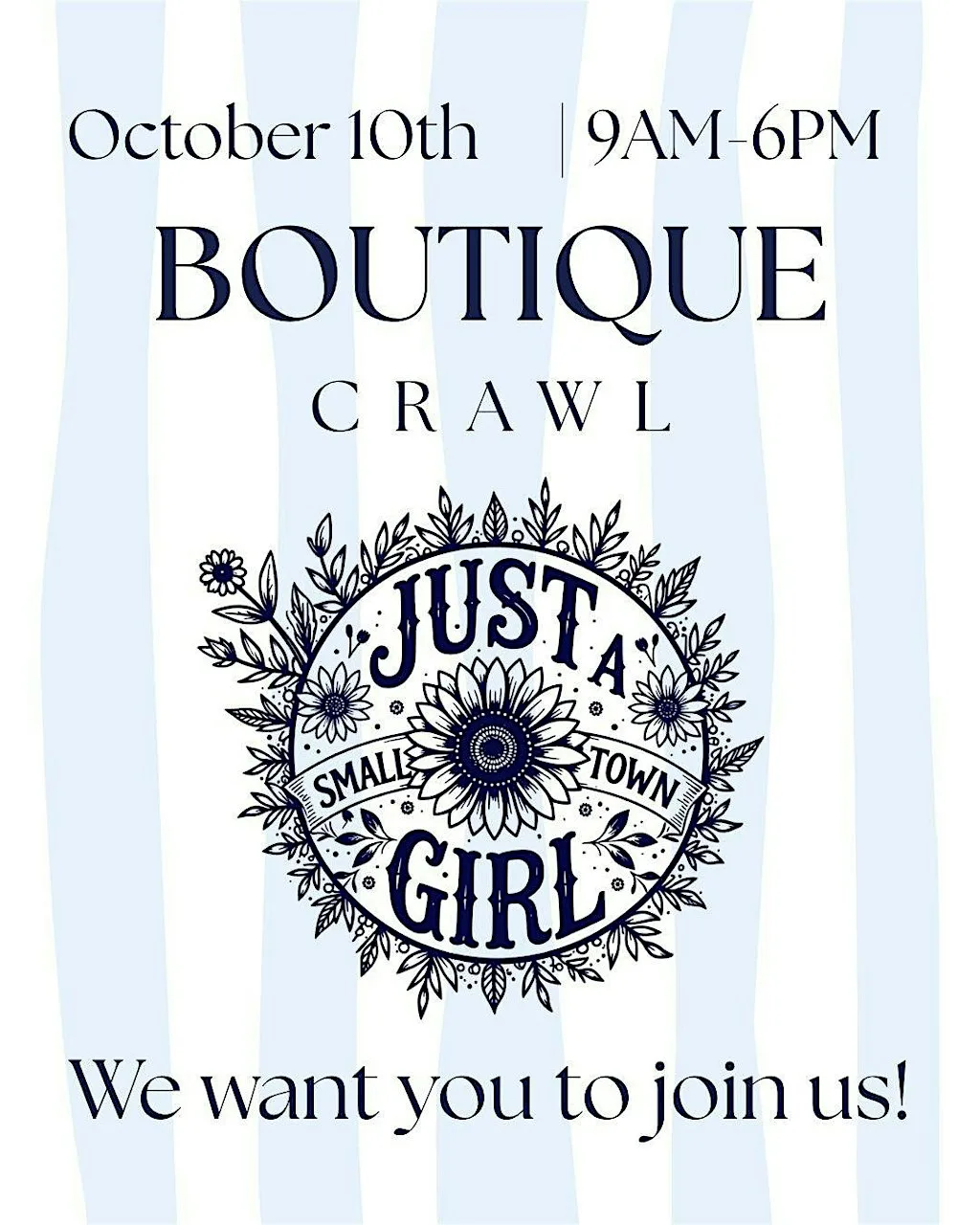 Small Town Boutique Crawl “Fall Edition”