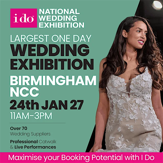 Birmingham Wedding Exhibition at the NCC 2027 at National Conference Centre