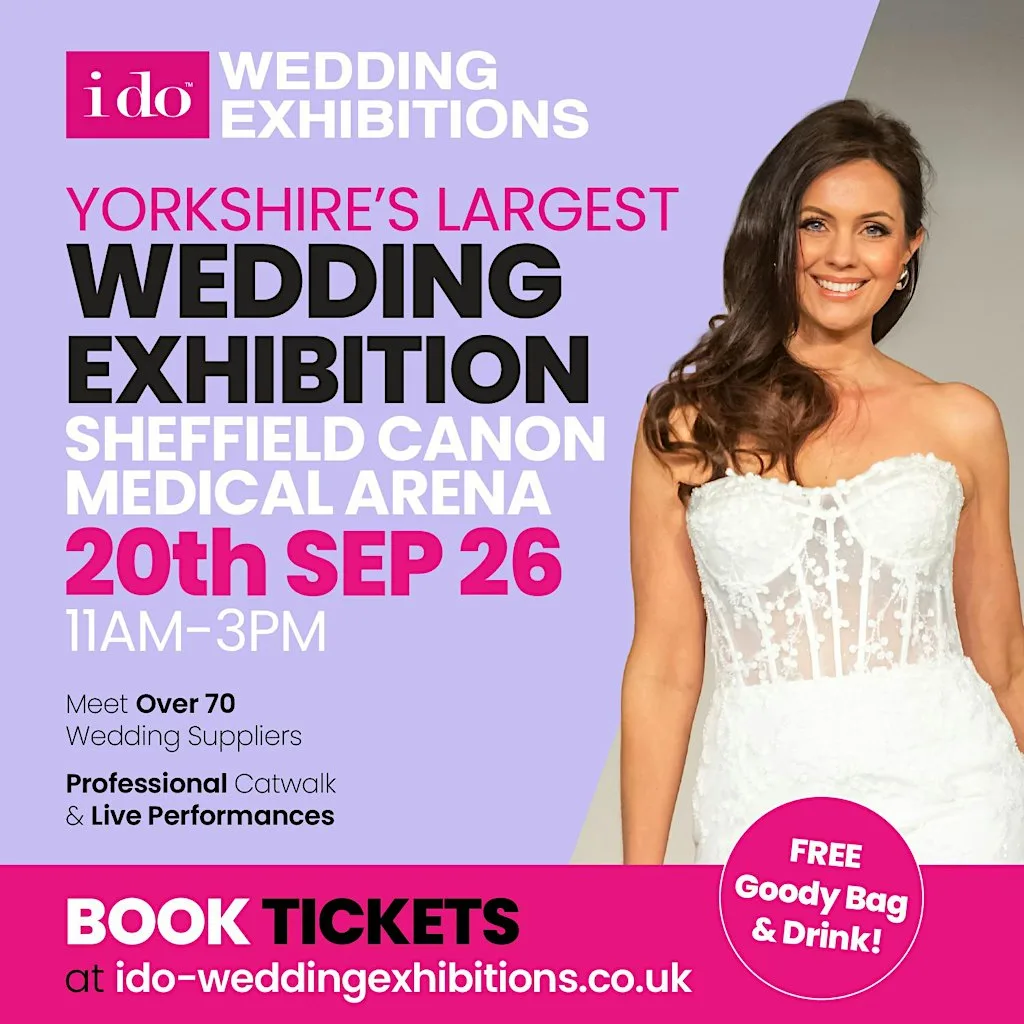 Sheffield Wedding Exhibition Canon Medical Arena 2026 at Canon Medical Arena