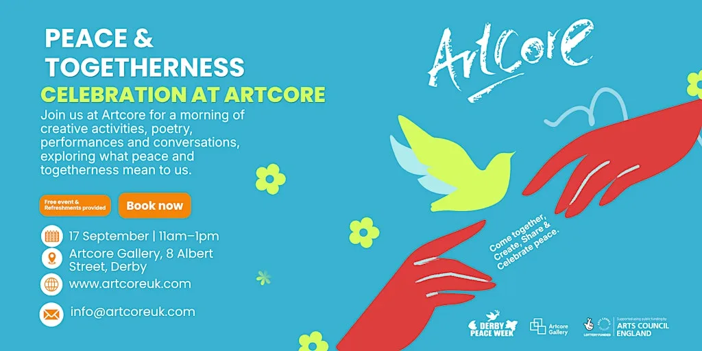 Artcore's Derby Peace Week Celebration at Artcore Gallery