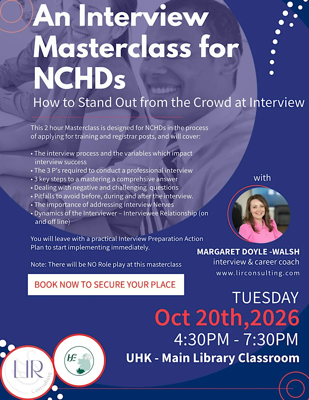 An Interview Masterclass for NCHDs
