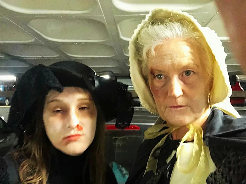 Halloween Special Granny Cousins Ghost Walk of Old Poole Town at Scaplen's Court Museum