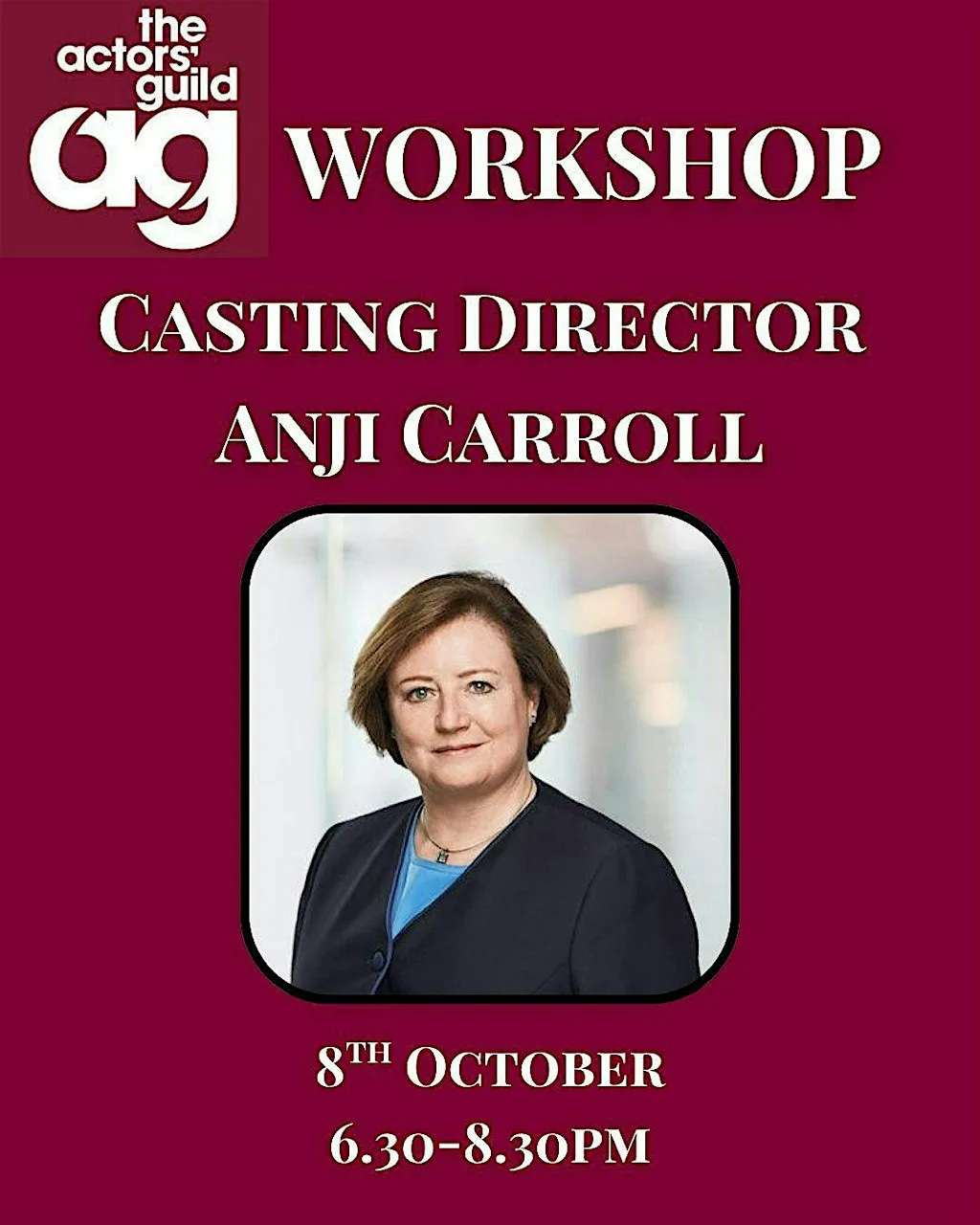 Actor-Muso Workshop with Anji Carroll (Casting Director)
