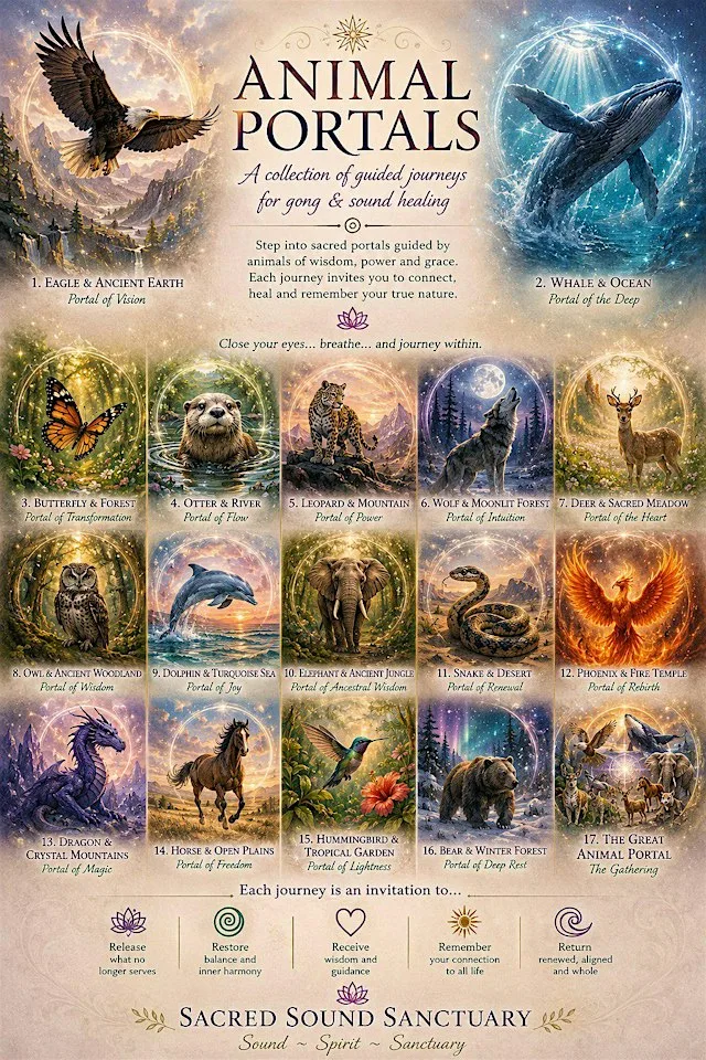 Spirit Animal Sound Journeys