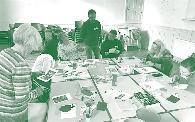 Saturday Art Workshop: Linocut Printing with James Green