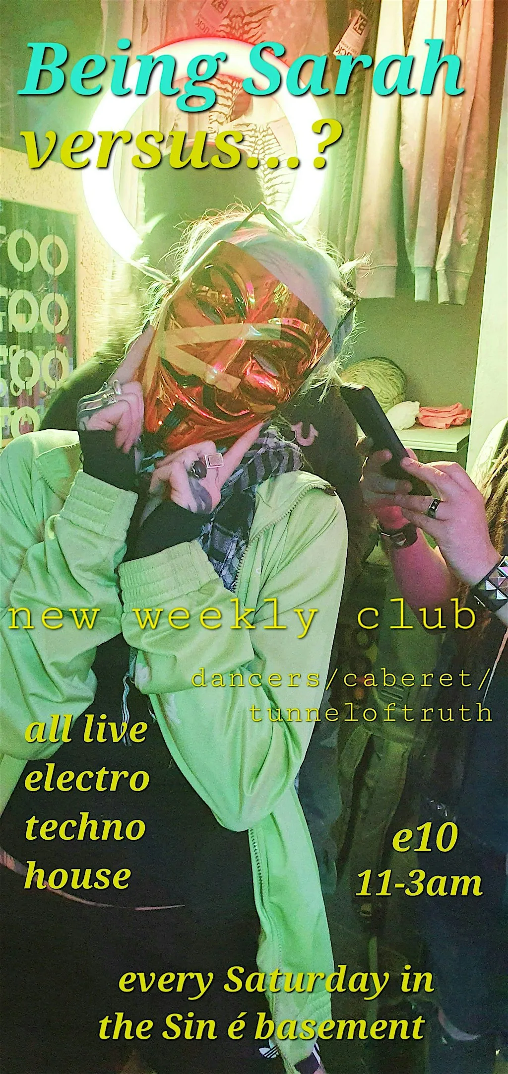 Being Sarah versus the Hardware ft Jay Riordan at Sin é Dublin