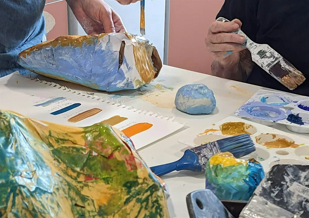 Damp Stories - art and conversation workshop at Museum of Cornish Life