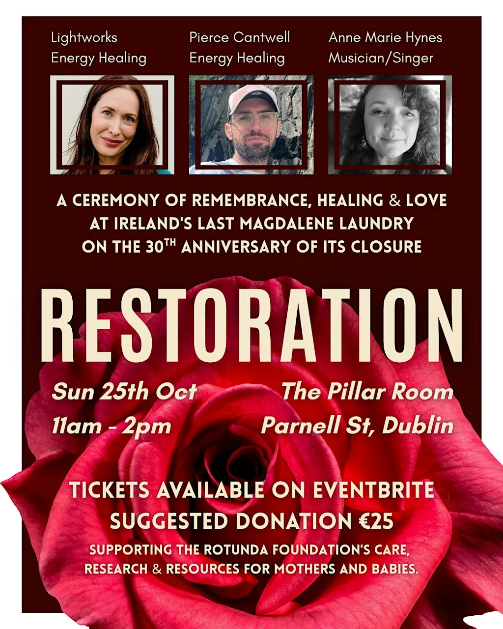 Restoration - a Ceremony of Love at the last Magdalen Laundry