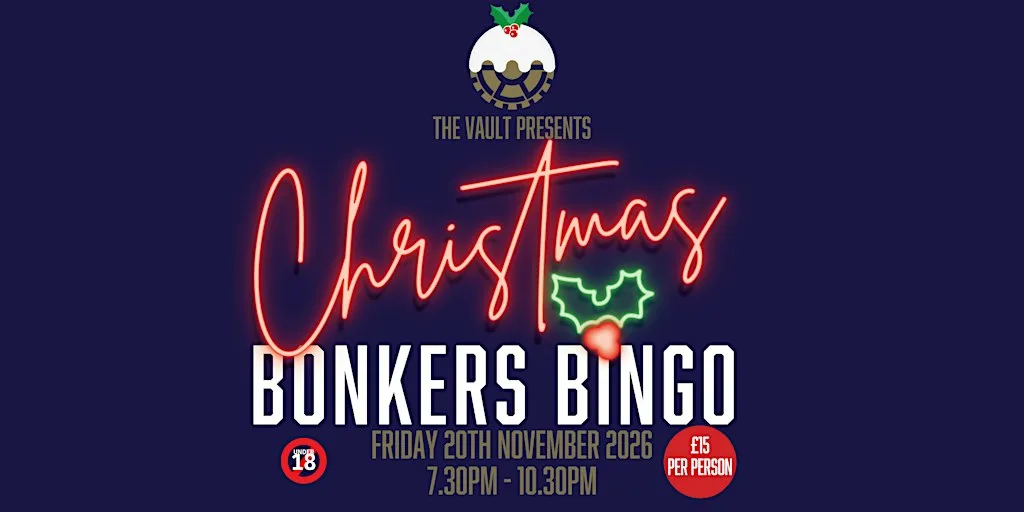 Christmas Bonkers Bingo at The Vault