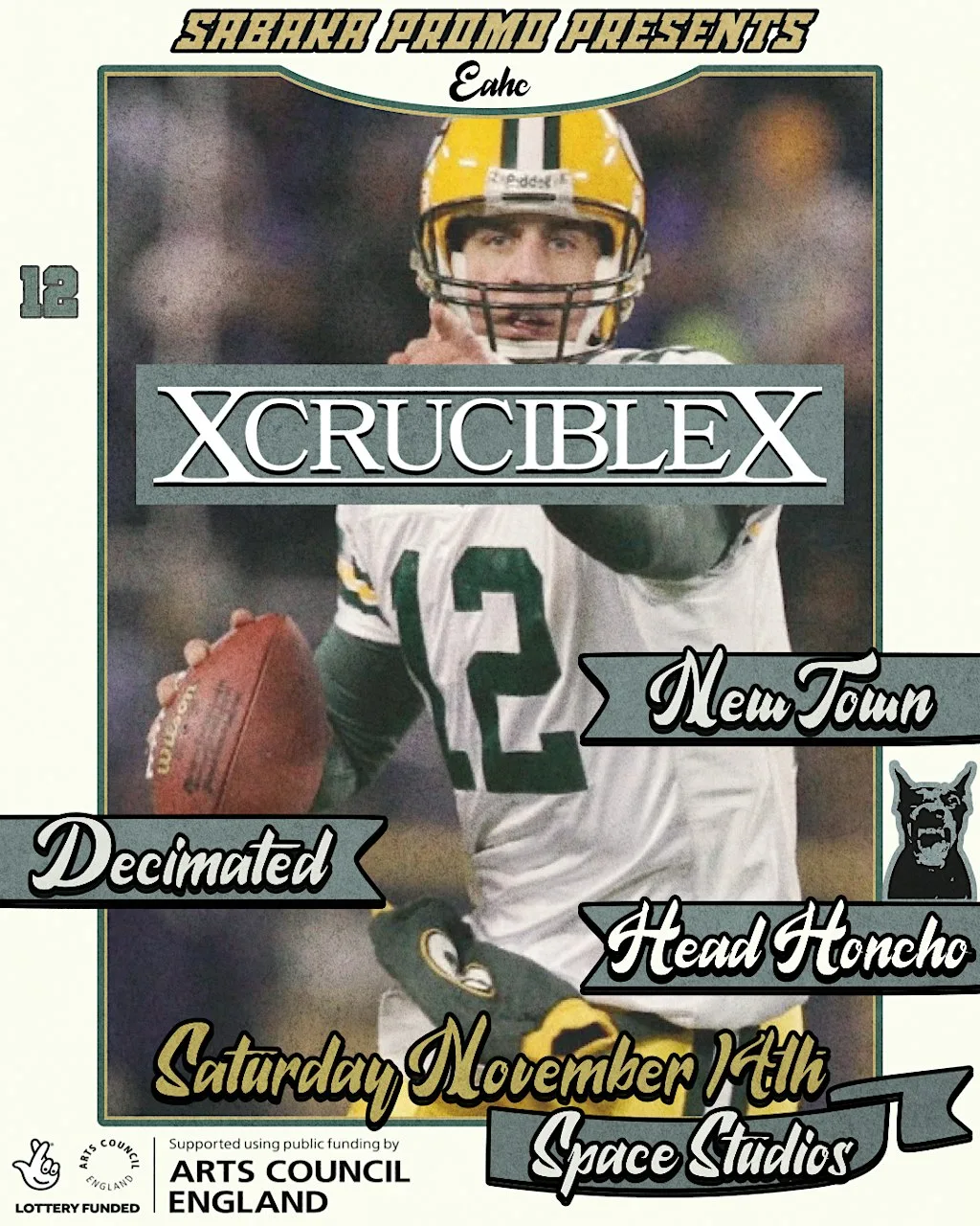 Sabaka Promo presents - XcrucibleX at Space Studios