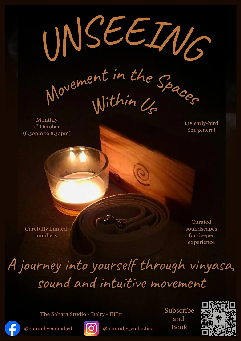 Unseeing - Movement in the Spaces Within Us at SAHARA STUDIO