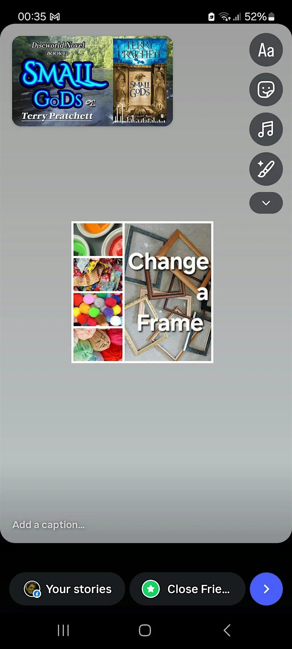 Change a Frame at John Archer Hall