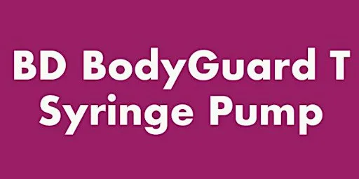 BD BodyGuard T Syringe Pump Training at Cornwall Hospice Care, St Julia's Hospice