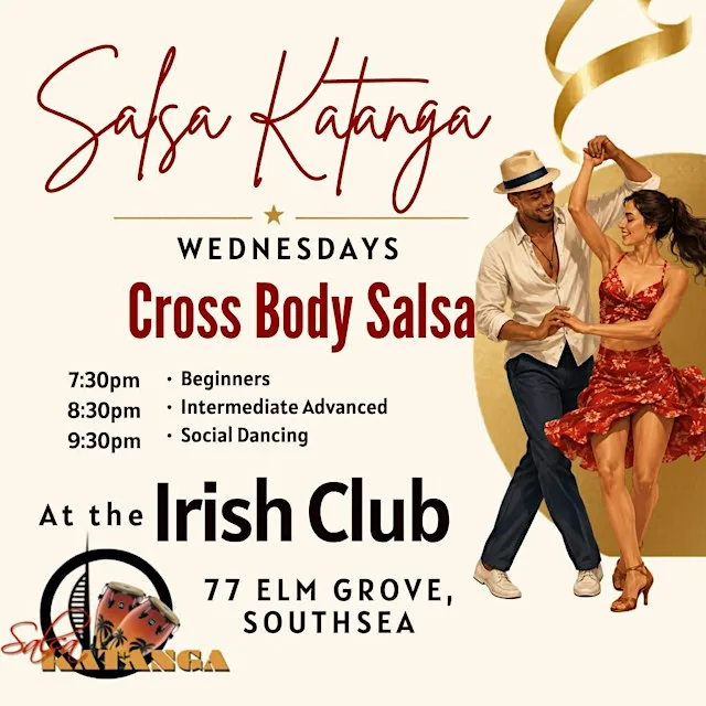 Salsa Katanga - Salsa Wednesdays - Classes and Social at Portsmouth Irish Club