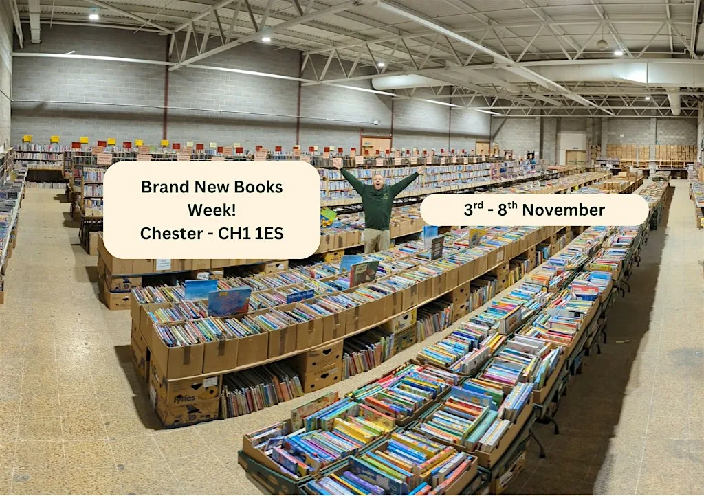 BRAND NEW BOOKS FOR £5 WEEK - Chester | UK Bookfest