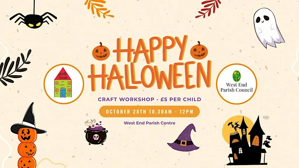 Halloween Crafts at West End Parish Council at West End Parish Centre