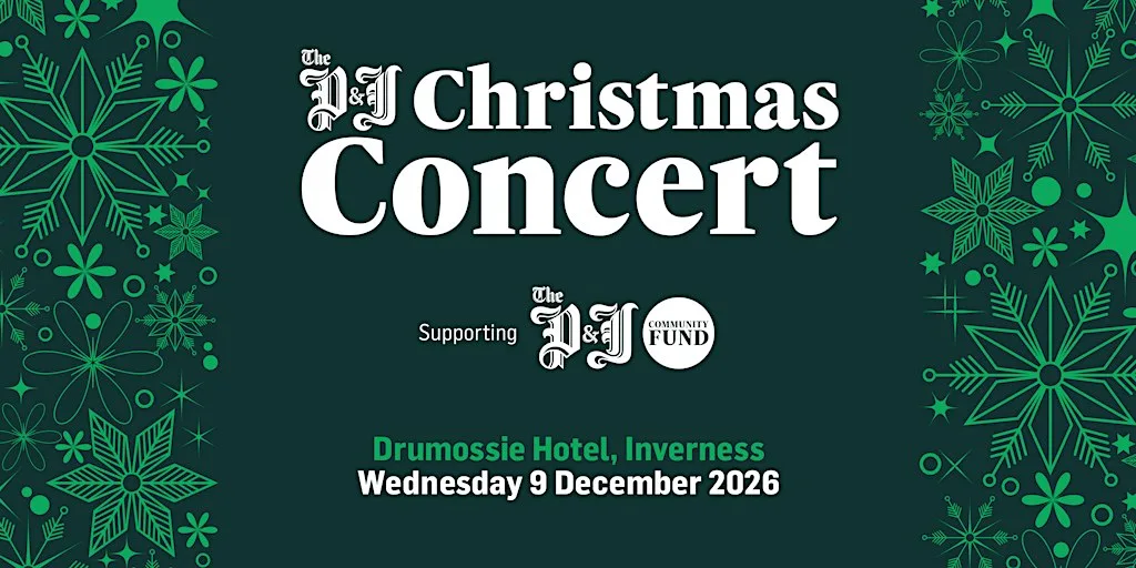 Press & Journal Christmas Concert 2026 at Macdonald Drumossie Hotel
