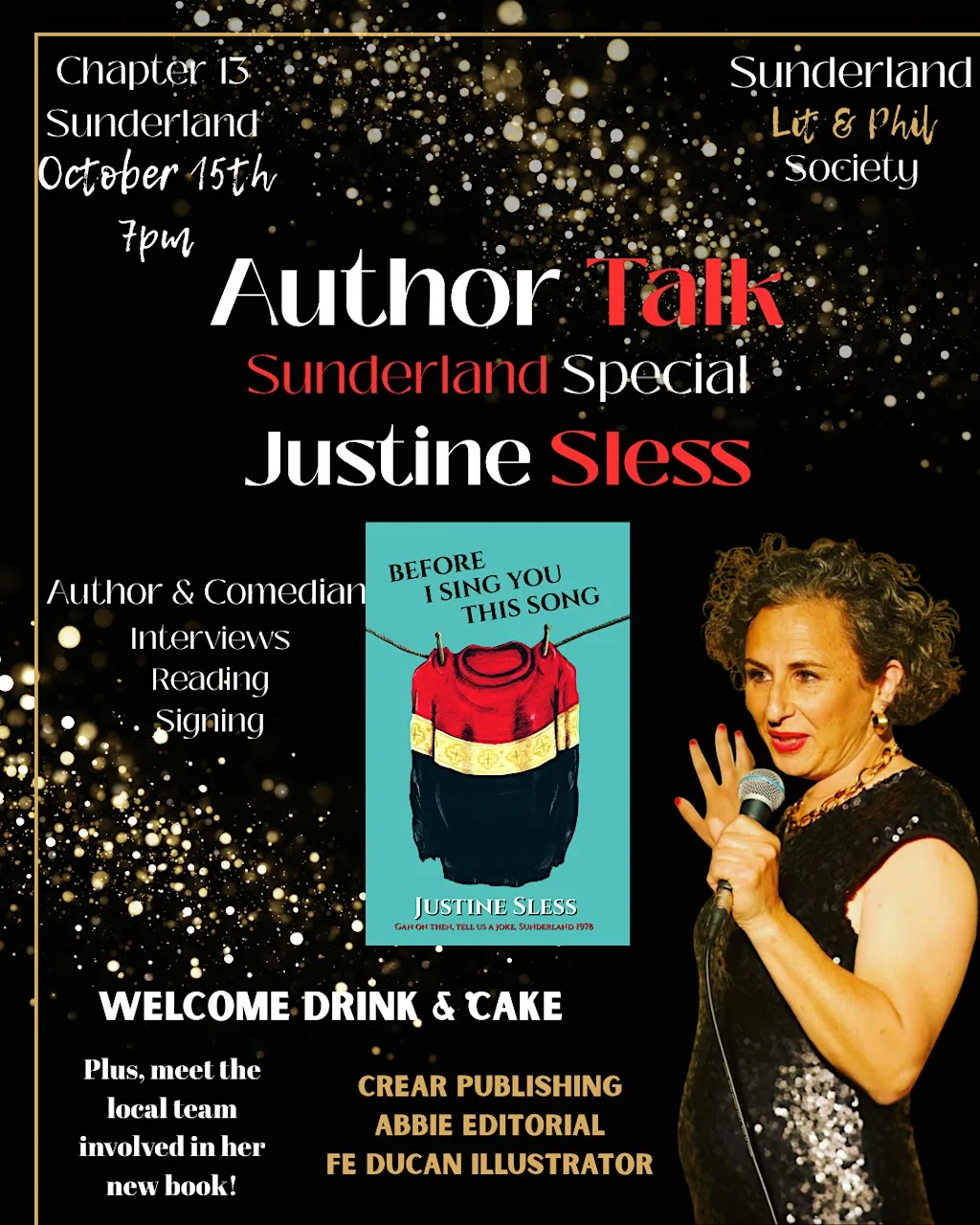 Author Talk: Justine Sless at Chapter 13
