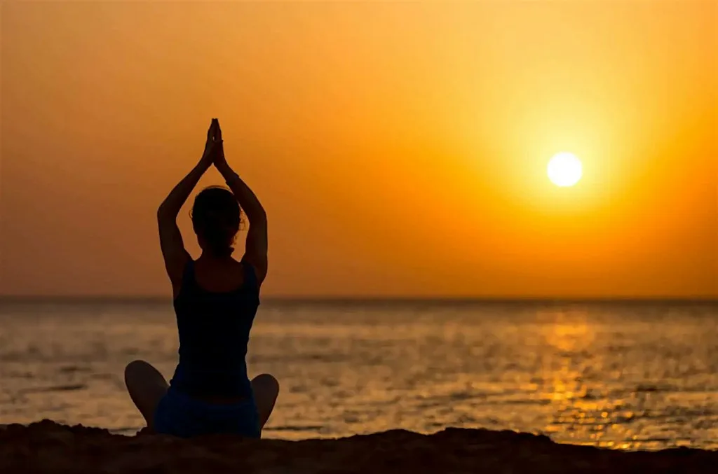 Sunrise yoga