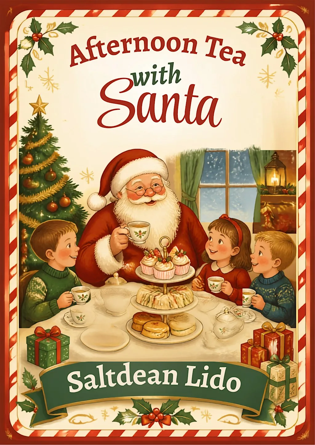 Afternoon Tea with Santa at Saltdean Lido